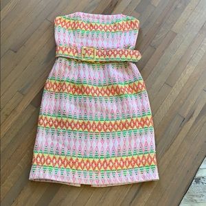 Milly Strapless Dress - size 6
